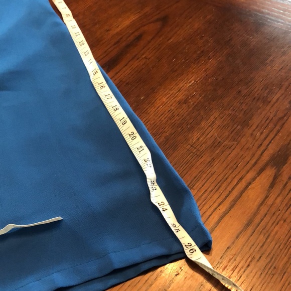 NWT Blue Ruffle sleeve Dress - Picture 13 of 14